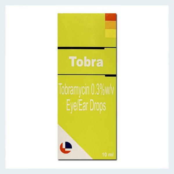Tobra (Tobrex) eye/ear drops, 10ml