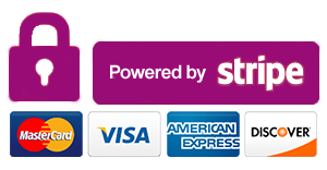 Secure payments powered by Stripe